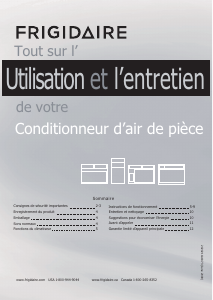 Mode d’emploi Frigidaire FRA064VU1 Climatiseur