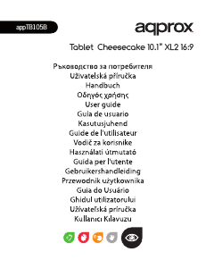 Bedienungsanleitung Aqprox appTB105B Cheesecake 10.1 XL2 Tablet