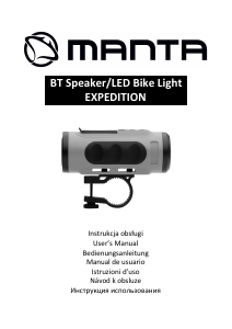 Manuál Manta BTL001 Expedition Reproduktor