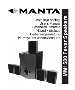 Handleiding Manta MM1580 Fever Home cinema set