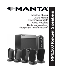 Handleiding Manta MM1560 Rekuel Home cinema set
