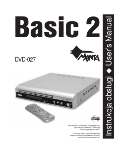 Manual Manta DVD-027 Basic 2 DVD Player