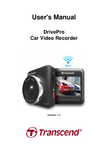 Handleiding Transcend DrivePro 200 Actiecamera