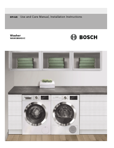 Handleiding Bosch WAW285H1UC Wasmachine