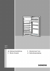 Handleiding Siemens KI20LV20 Koelkast