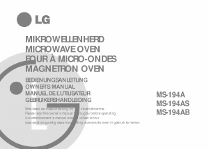 Handleiding LG MS-194AS Magnetron