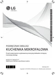 Instrukcja LG MH6535GIT Kuchenka mikrofalowa