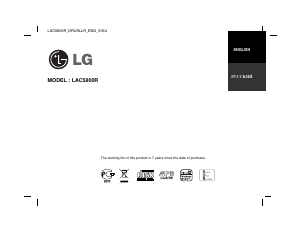 Bruksanvisning LG LAC5800RP1 Bilradio