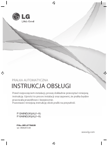 Instrukcja LG F10A8ND Pralka