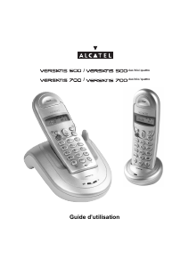 Mode d’emploi Alcatel Versatis 700 Duo Téléphone sans fil