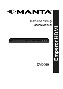 Manual Manta DVD-069 Emperor HDMI DVD Player