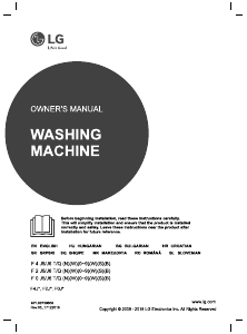 Handleiding LG F2J5QN4W Wasmachine