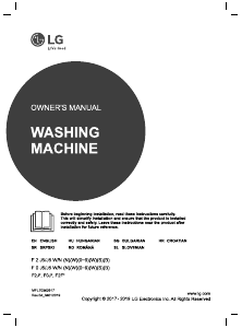 Priručnik LG F2J5WN4W Stroj za pranje rublja
