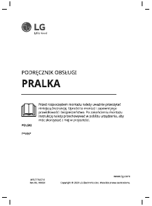 Instrukcja LG F2WN4S6S1 Pralka