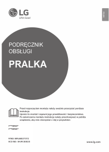 Instrukcja LG F10B8NDA7 Pralka