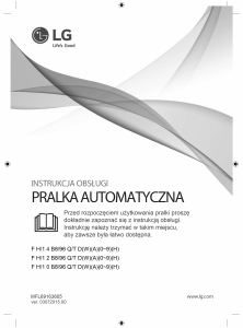Instrukcja LG F10B8QD0 Pralka