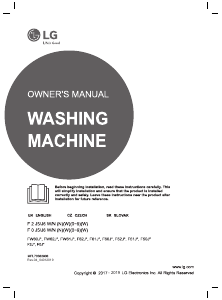Manual LG F62J5WN3W Washing Machine