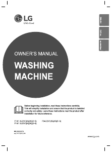 Handleiding LG F94U2VCN2 Wasmachine