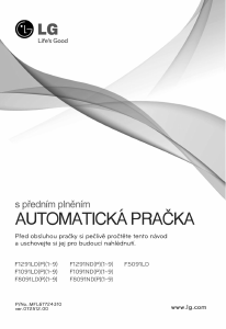 Instrukcja LG F5091LD Pralka