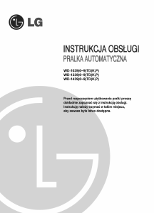 Instrukcja LG WD-12391TDK Pralka