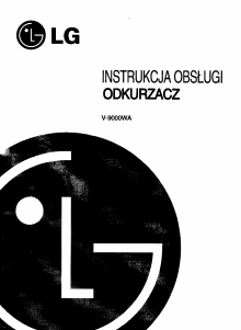 Instrukcja LG V-9000WA Odkurzacz