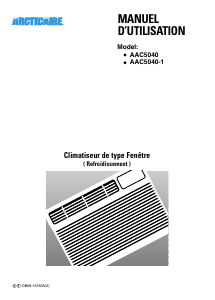 Mode d’emploi ArcticAire AAC5040 Climatiseur