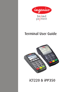 Manual Ingenico iPP350 Payment Device