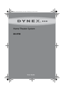 Handleiding Dynex DX-HTIB Home cinema set