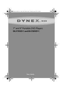Bruksanvisning Dynex DX-P9DVD11 DVD spelare