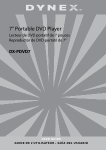 Bruksanvisning Dynex DX-PDVD7 DVD spelare