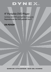 Manual de uso Dynex DX-PDVD9 Reproductor DVD