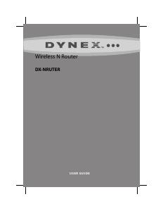 Manual Dynex DX-NRUTER Router