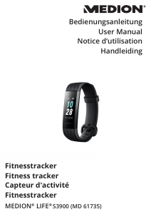 Handleiding Medion LIFE S3900 (MD 61735) Activity tracker