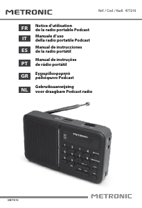 Manual Metronic 477210 Rádio