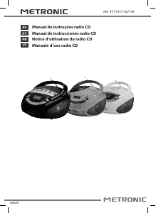 Manuale Metronic 477143 Stereo set