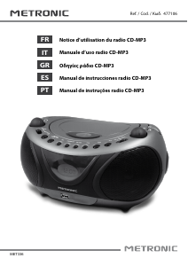 Manuale Metronic 477106 Stereo set