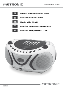 Manuale Metronic 477112 Stereo set