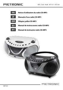 Manuale Metronic 477118 Stereo set