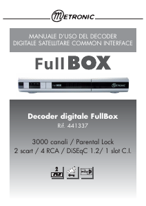 Handleiding Metronic 441337 FullBox Digitale ontvanger