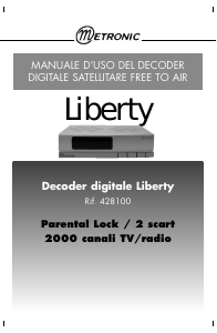 Manuale Metronic 428100 Liberty Ricevitore digitale