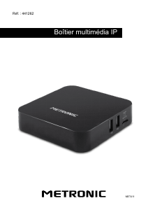 Mode d’emploi Metronic 441262 Lecteur multimédia