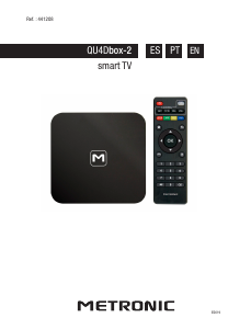 Manual de uso Metronic 441208 QU4Dbox-2 Reproductor multimedia