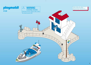 Manuale Playmobil set 5128 Harbour Porto della polizia
