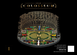 Priručnik Lego set 10276 Creator Koloseum