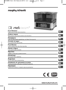 Manual Morphy Richards 48780 Steam Cooker