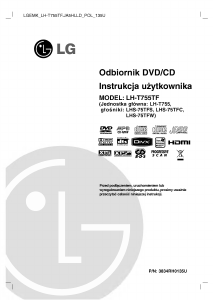 Instrukcja LG LH-T755TF Zestaw kina domowego