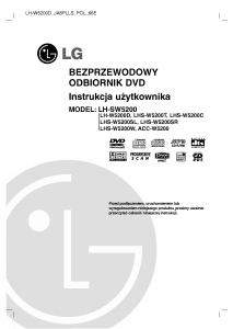 Instrukcja LG LH-SW5200D Zestaw kina domowego