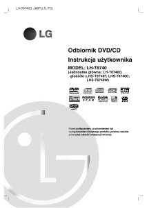 Instrukcja LG LH-T6740D Zestaw kina domowego