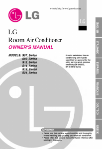 Manual LG ASNC1865DH0 Air Conditioner