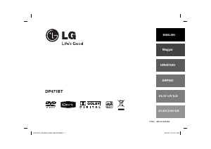 Bruksanvisning LG DP471BT DVD spelare
